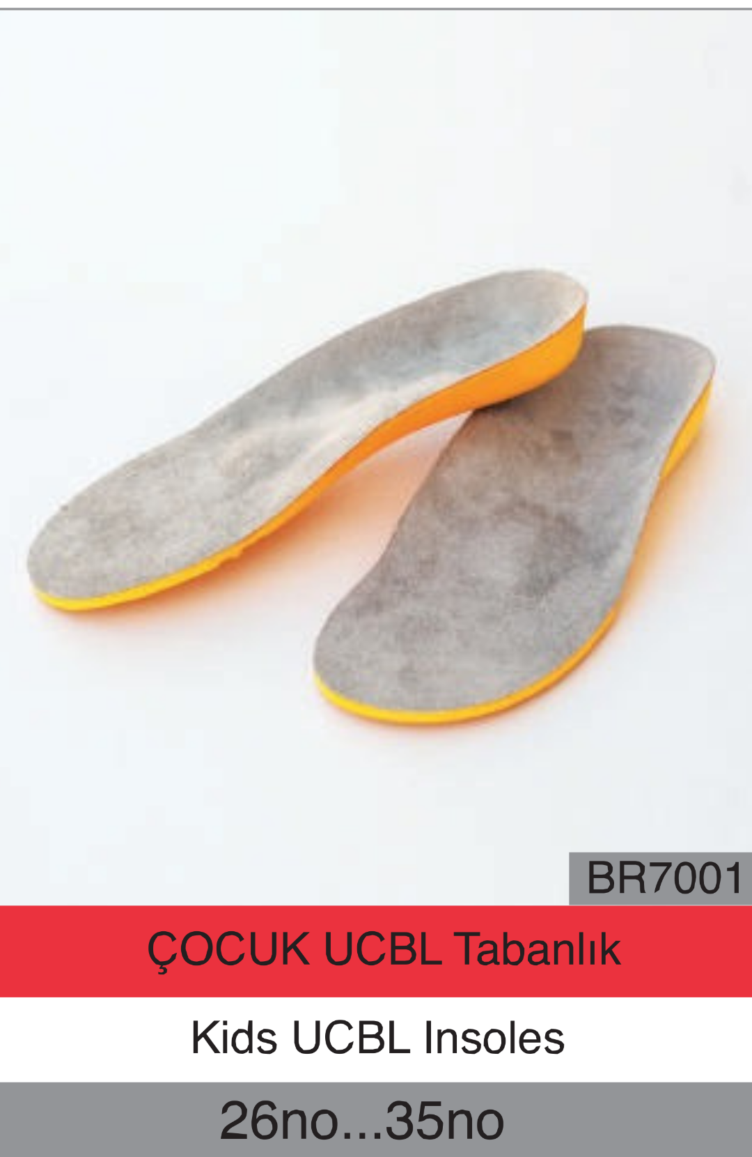 Çocuk UCBL Tabanlık BR7001