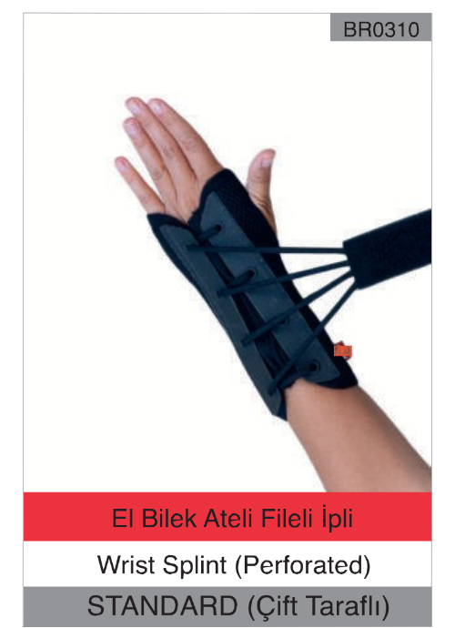 El Bilek Ateli Fileli İpli br0310 Standard Çift Taraflı