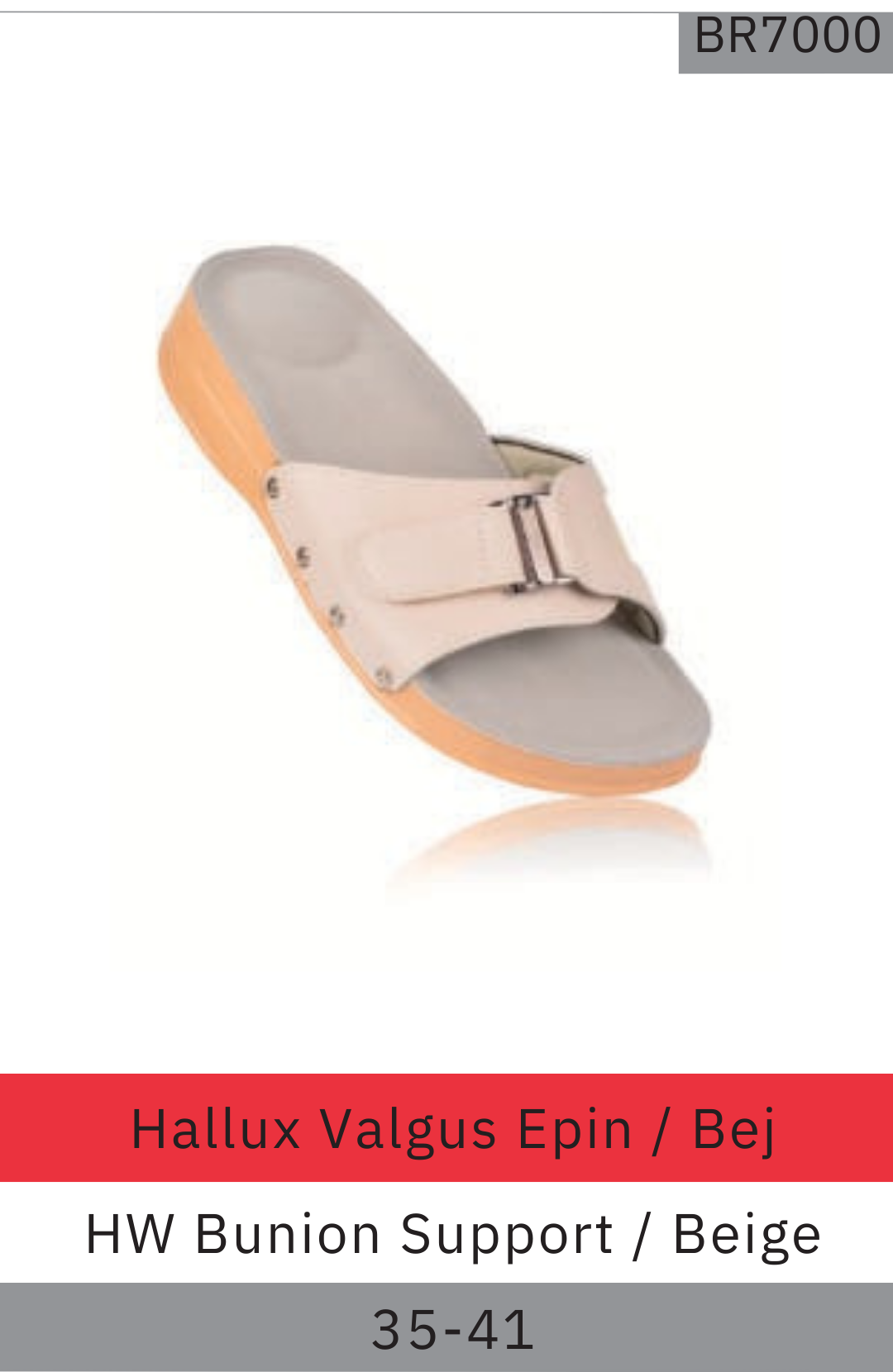 Hallux Valgus Epin / Bej BR7000