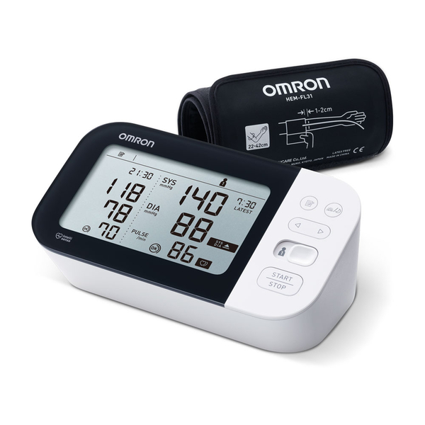 OMRON M7 Intelli IT HEM-7361T-EBK Üst Koldan Ölçer Tansiyon Aleti