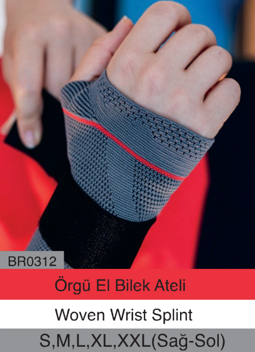 Örgü El Bilek Ateli br0312 s-m-l-xl-xxl Sağ Sol
