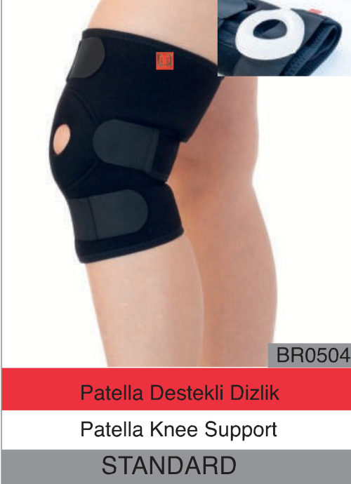 Patella Destekli Dizlik br0504 Standard