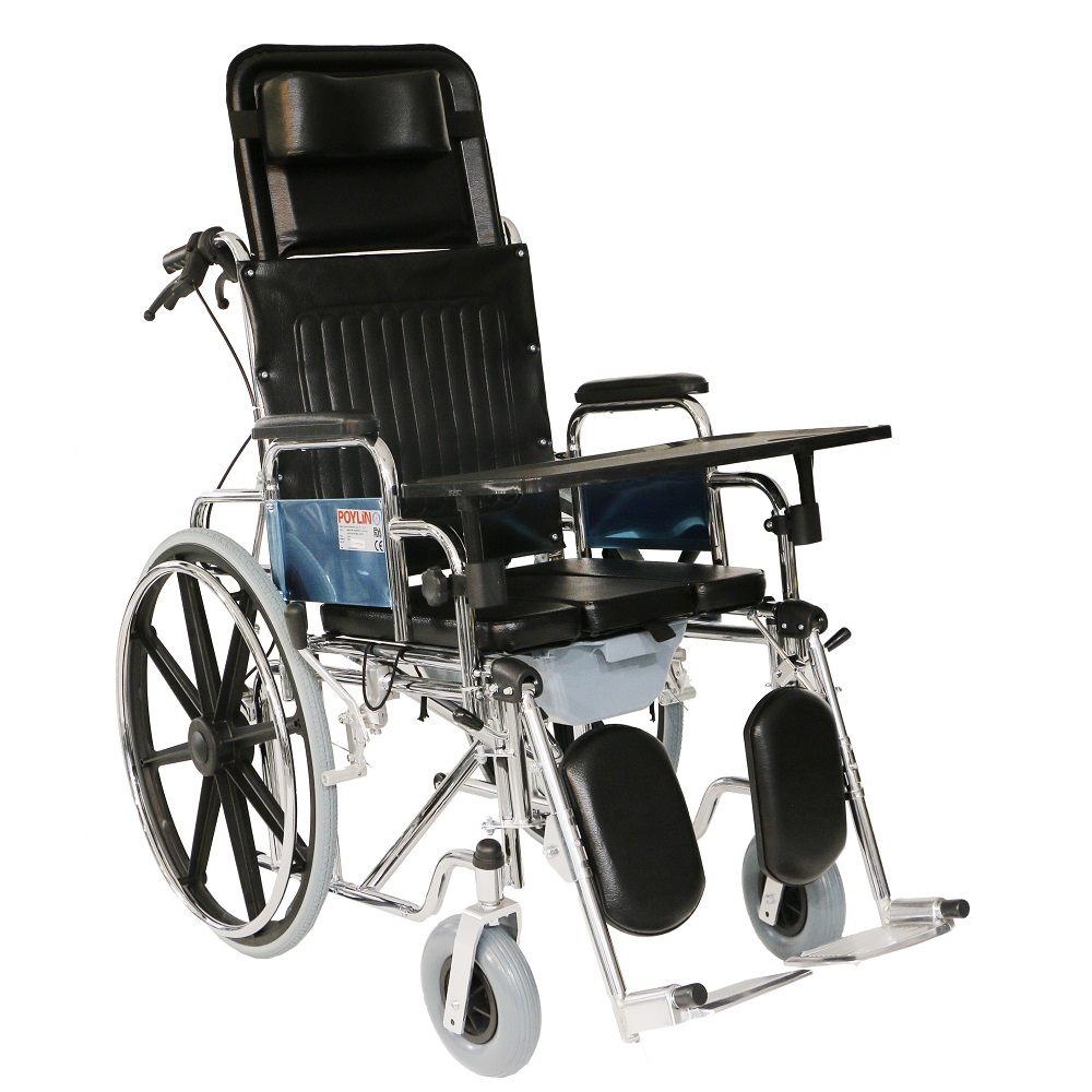 P615 Banyo Tuvalet Tekerlekli Sandalye