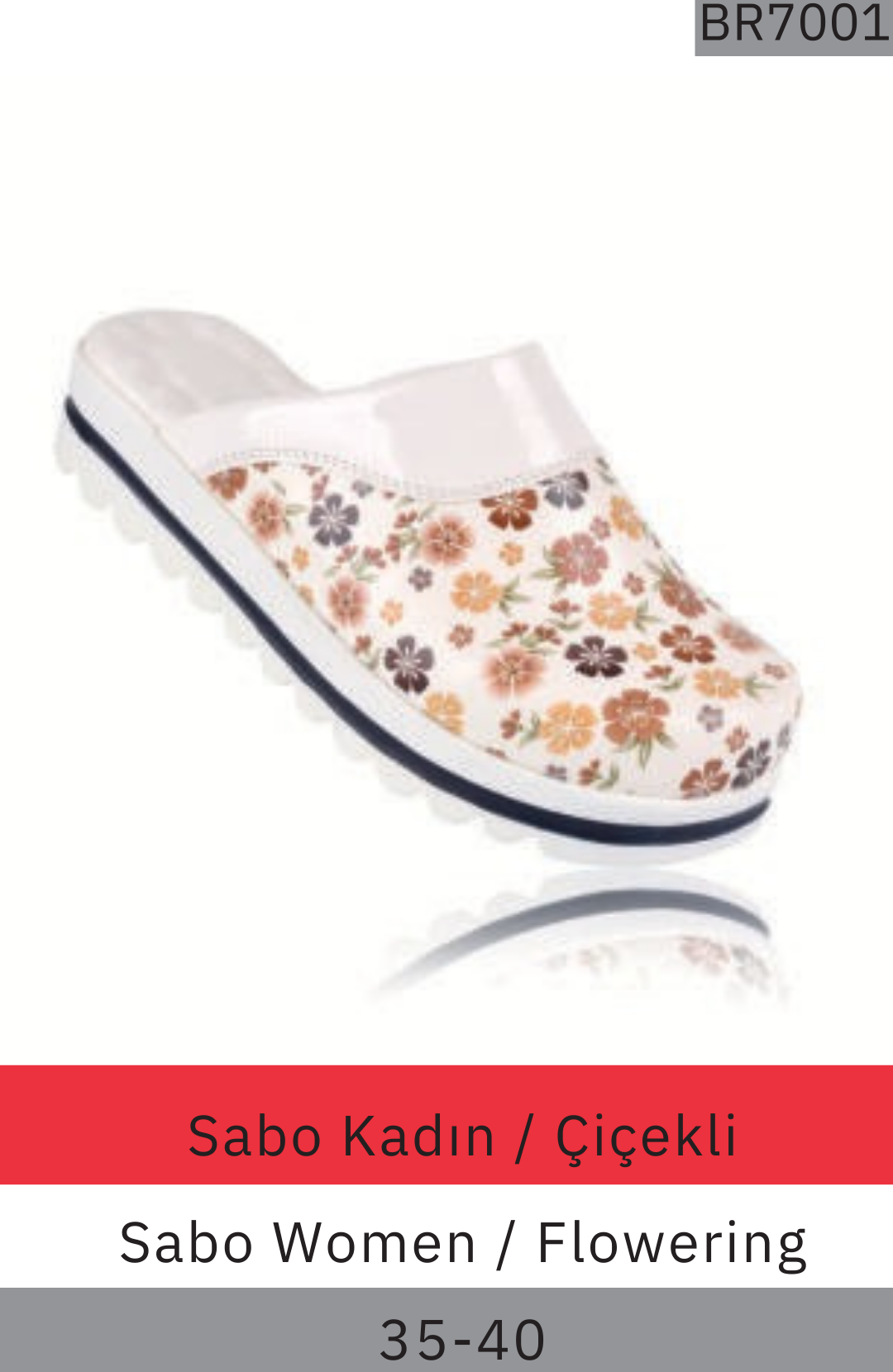 Sabo Kadın / Çiçekli BR7001